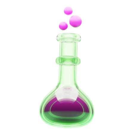 Matraz volumétrico  3D Icon