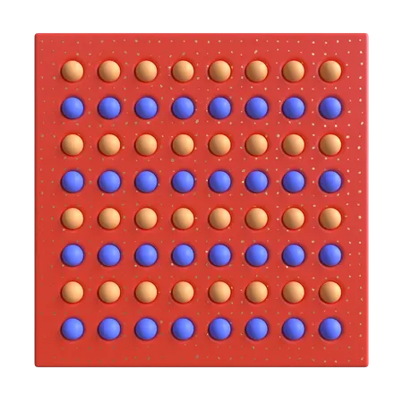 Matriz de esfera  3D Illustration