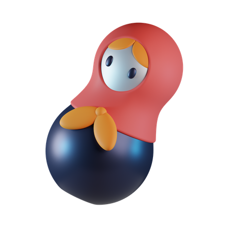 Matroschka-Puppe  3D Icon