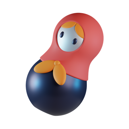 Matryoshka Doll  3D Icon