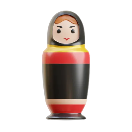 Matryoshka Doll  3D Icon