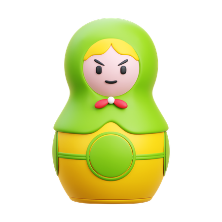 Matryoskha  3D Icon