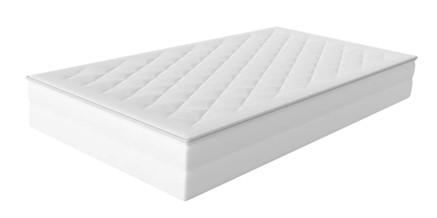 White Mattress For Comfort Sleep Isolated 3D Icon