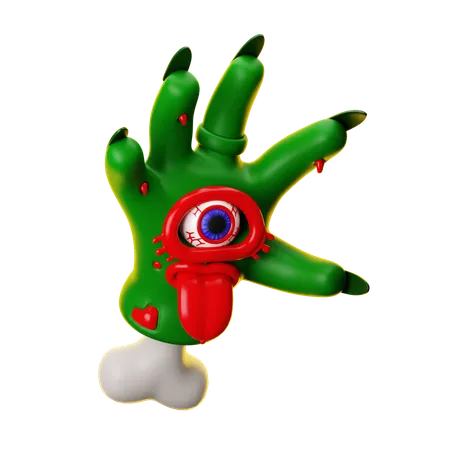 Mau-olhado  3D Icon