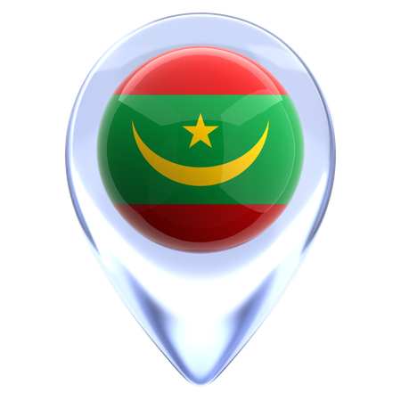 Mauritania  3D Icon