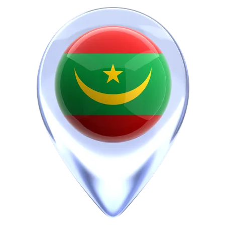 Mauritania  3D Icon