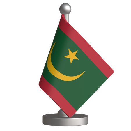 Mauritania  3D Icon