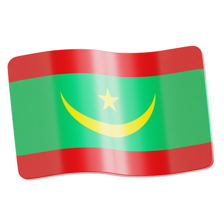 Mauritania  3D Icon