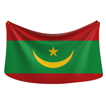 Mauritania  3D Icon