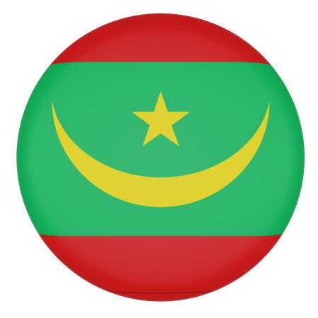 Mauritania  3D Icon