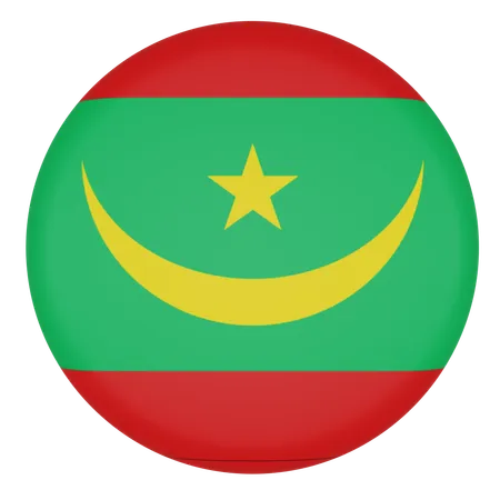 Mauritania  3D Icon