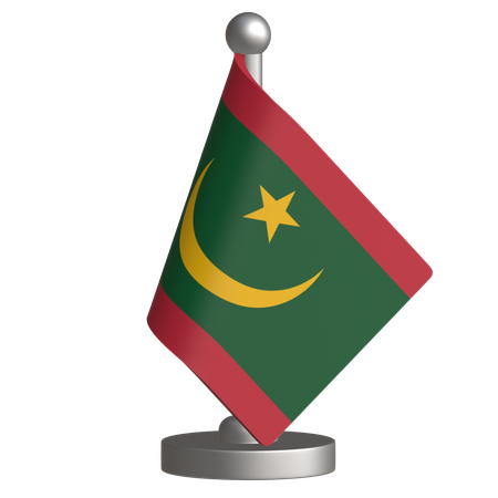 Mauritania  3D Icon