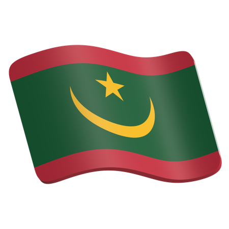 Mauritania  3D Icon