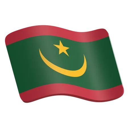 Mauritania  3D Icon