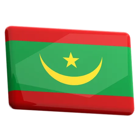 Mauritania  3D Icon