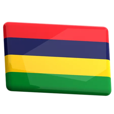 Mauritius  3D Icon