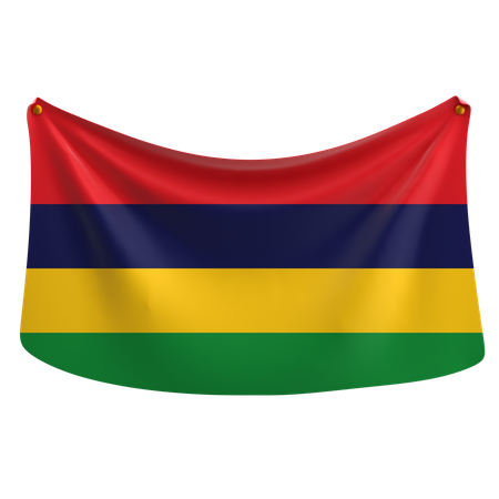 Mauritius  3D Icon