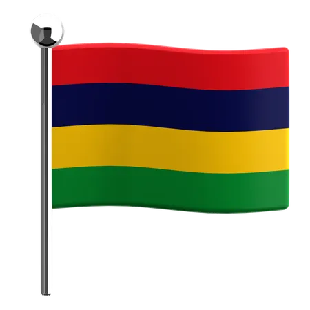 Mauritius  3D Icon