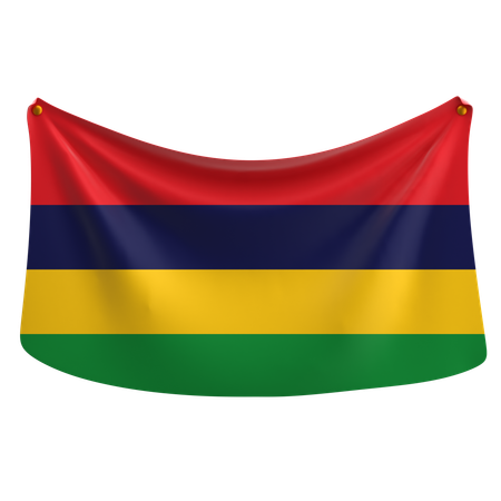 Mauritius  3D Icon