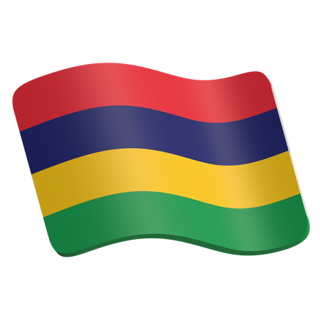 Mauritius  3D Icon