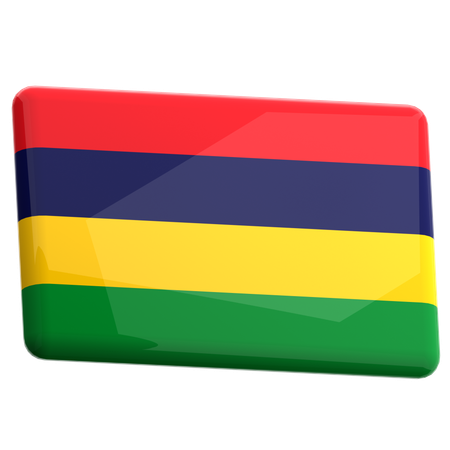 Mauritius  3D Icon