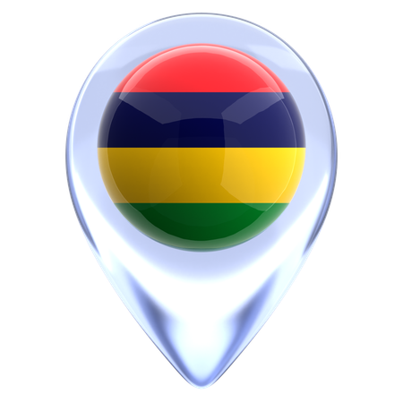 Mauritius  3D Icon