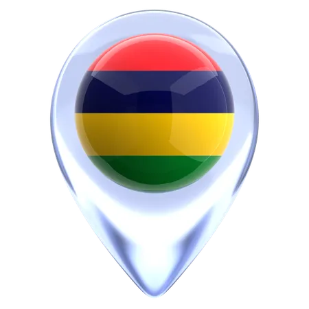 Mauritius  3D Icon