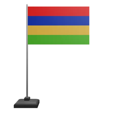 Mauritus Flag  3D Icon