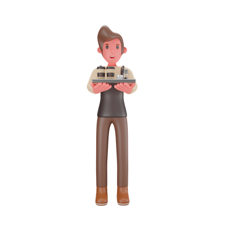 Mauvais barman  3D Icon