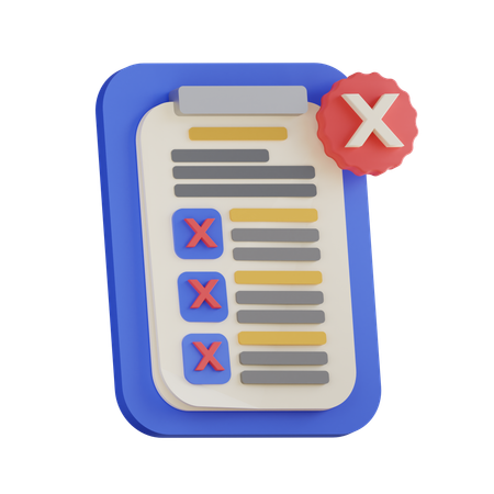 Mauvais fichier  3D Icon