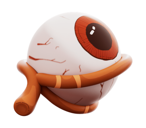 Mauvais œil  3D Icon