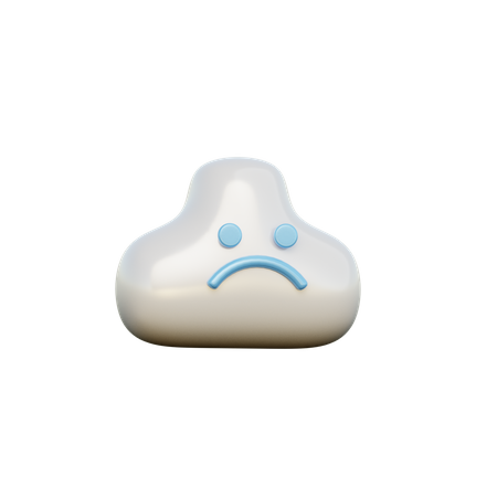 Mauvais temps  3D Icon