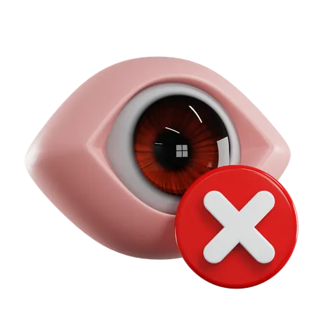 Mauvais yeux  3D Icon