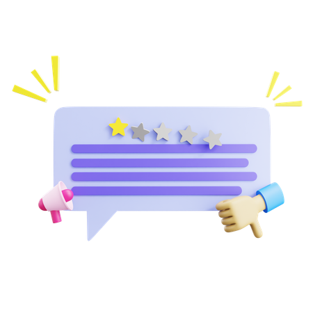 Mauvaise critique  3D Icon