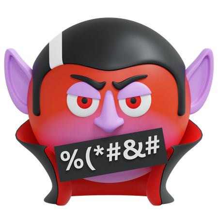Vampire mauvaise gueule  3D Icon