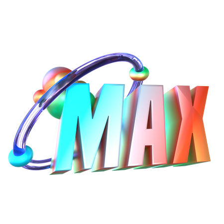 Max  3D Icon
