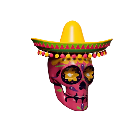 Maxican Hat  3D Icon
