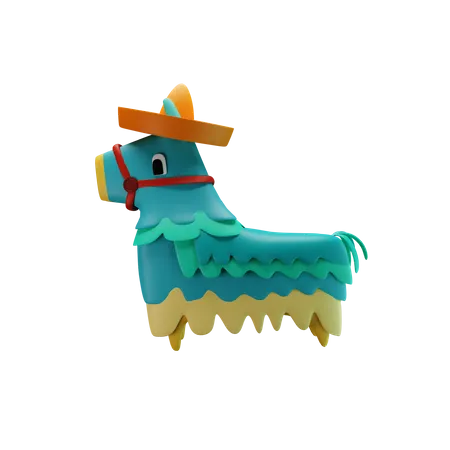 Maxican Pinata  3D Icon