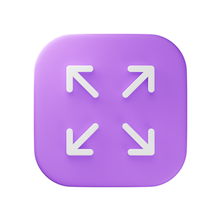 Maximieren  3D Icon