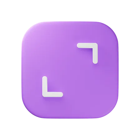 Maximieren  3D Icon