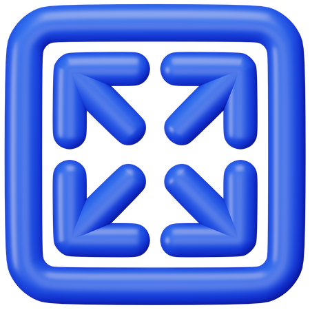 Maximieren  3D Icon