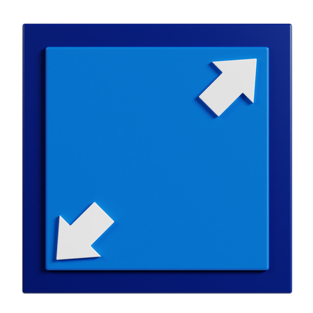 Maximieren  3D Icon