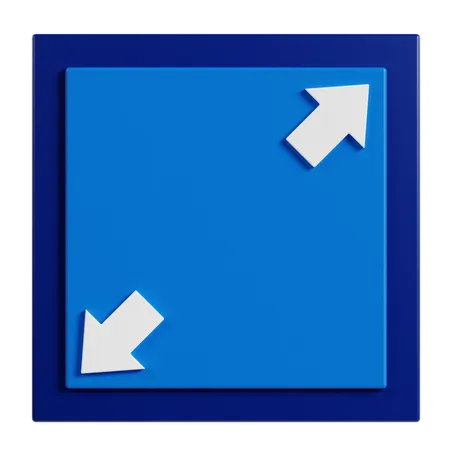 Maximieren  3D Icon