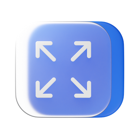 Maximiser  3D Icon