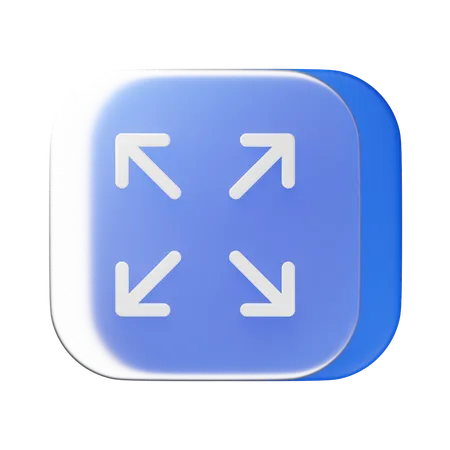 Maximiser  3D Icon