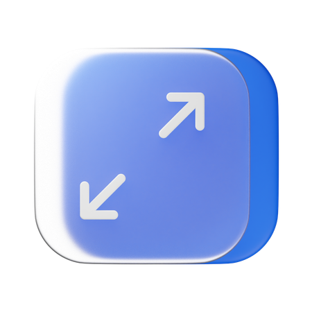 Maximiser  3D Icon