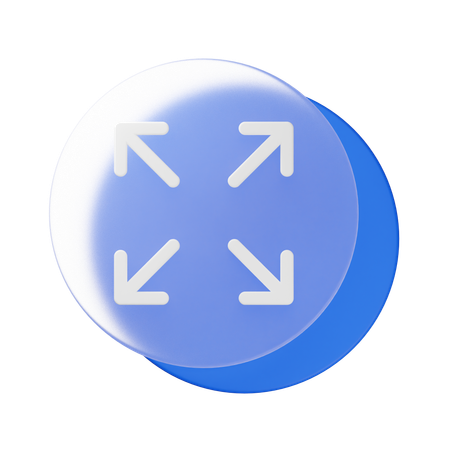 Maximiser  3D Icon