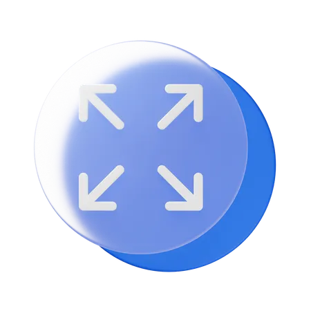 Maximiser  3D Icon