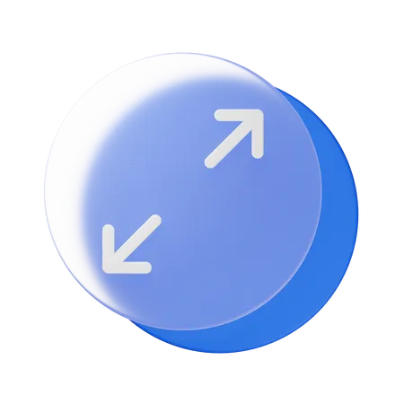 Maximiser  3D Icon