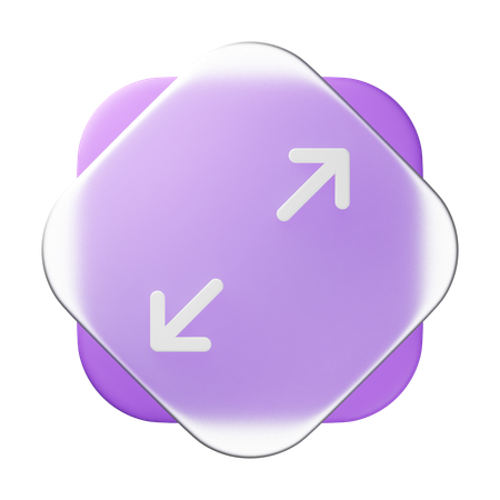 Maximiser  3D Icon